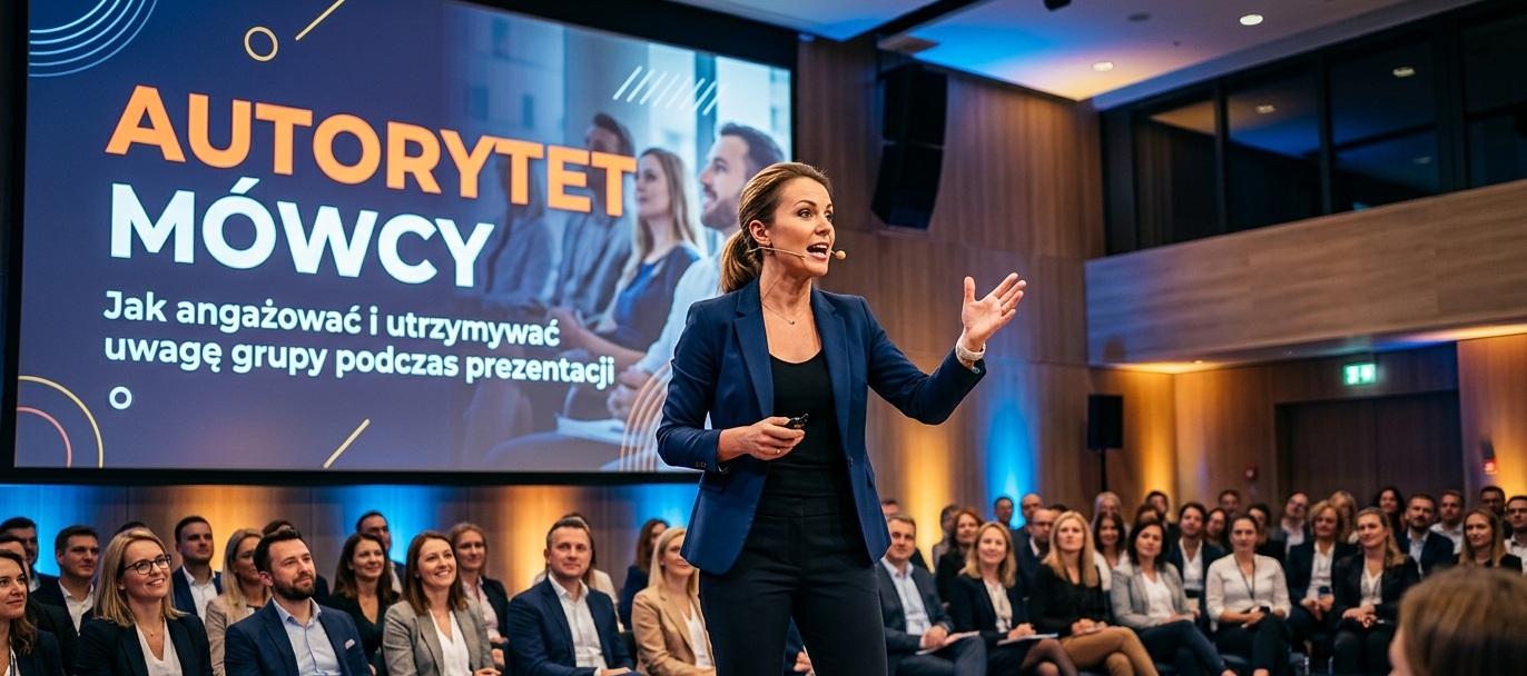Autorytet mówcy. Jak angażować i utrzymywać uwagę grupy podczas prezentacji